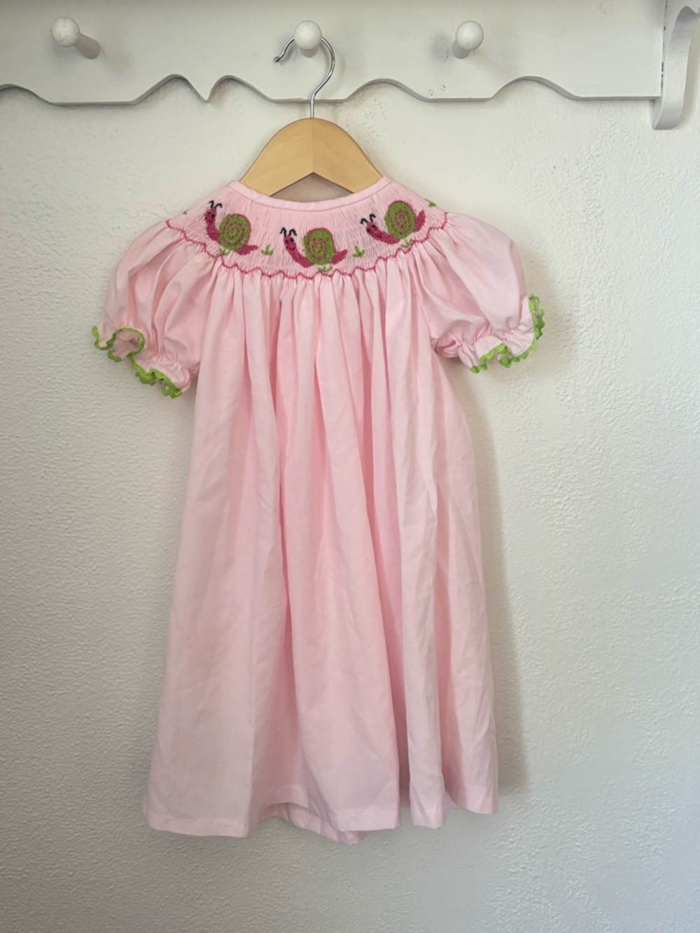 Castles & Crowns Baby Dress–12 Months-Classic Southern Style–Pink Dress